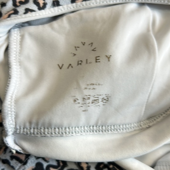 Varley Tank Top Vidora Vest Sleeveless Leopard Printed Sports Shirt Athletic M - Picture 9 of 11